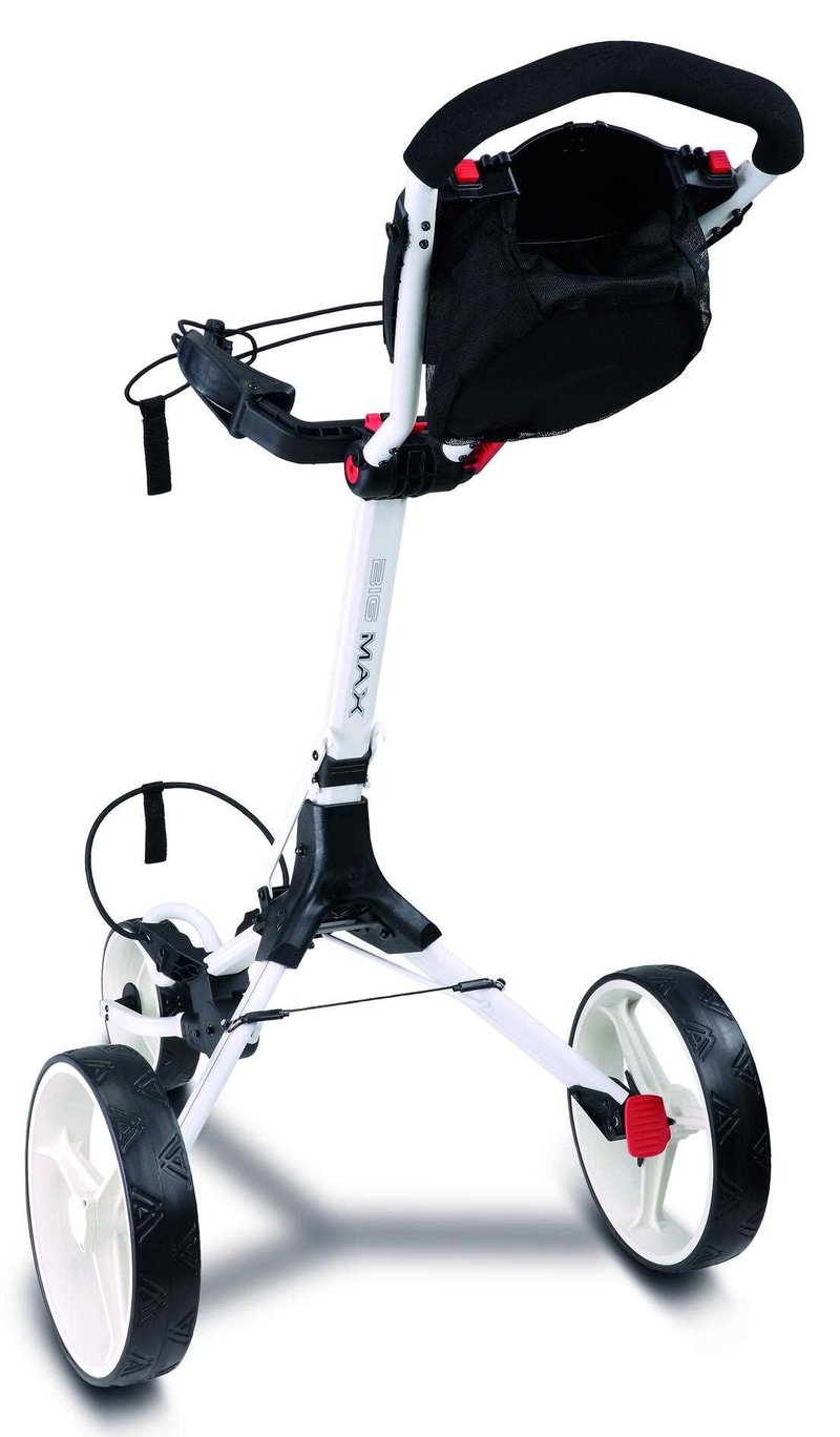 Big Max IQ2 chariot de golf manuel, blanc
