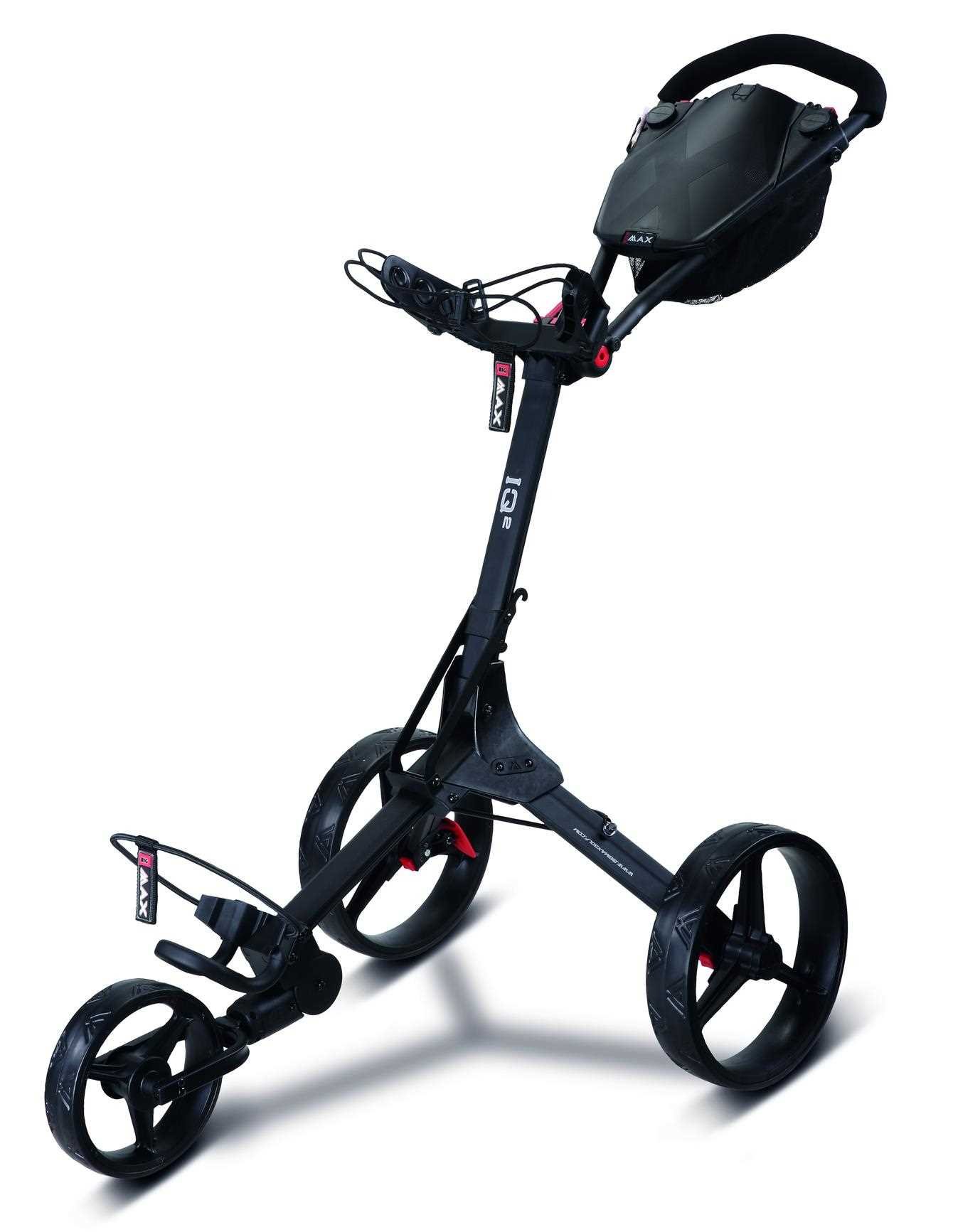 Big Max IQ2 chariot de golf manuel, noir