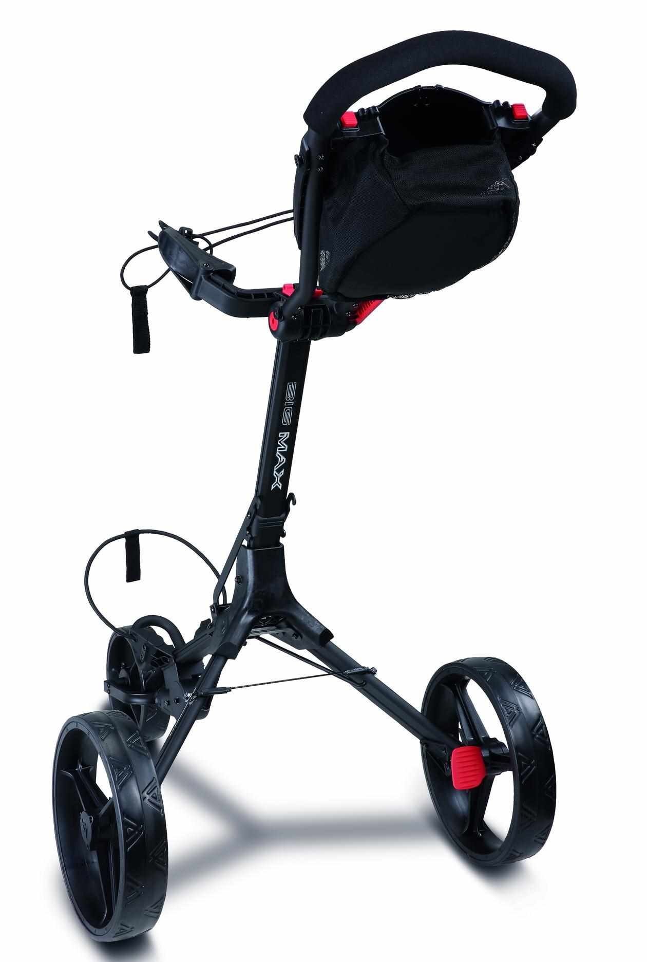 Big Max IQ2 chariot de golf manuel, noir