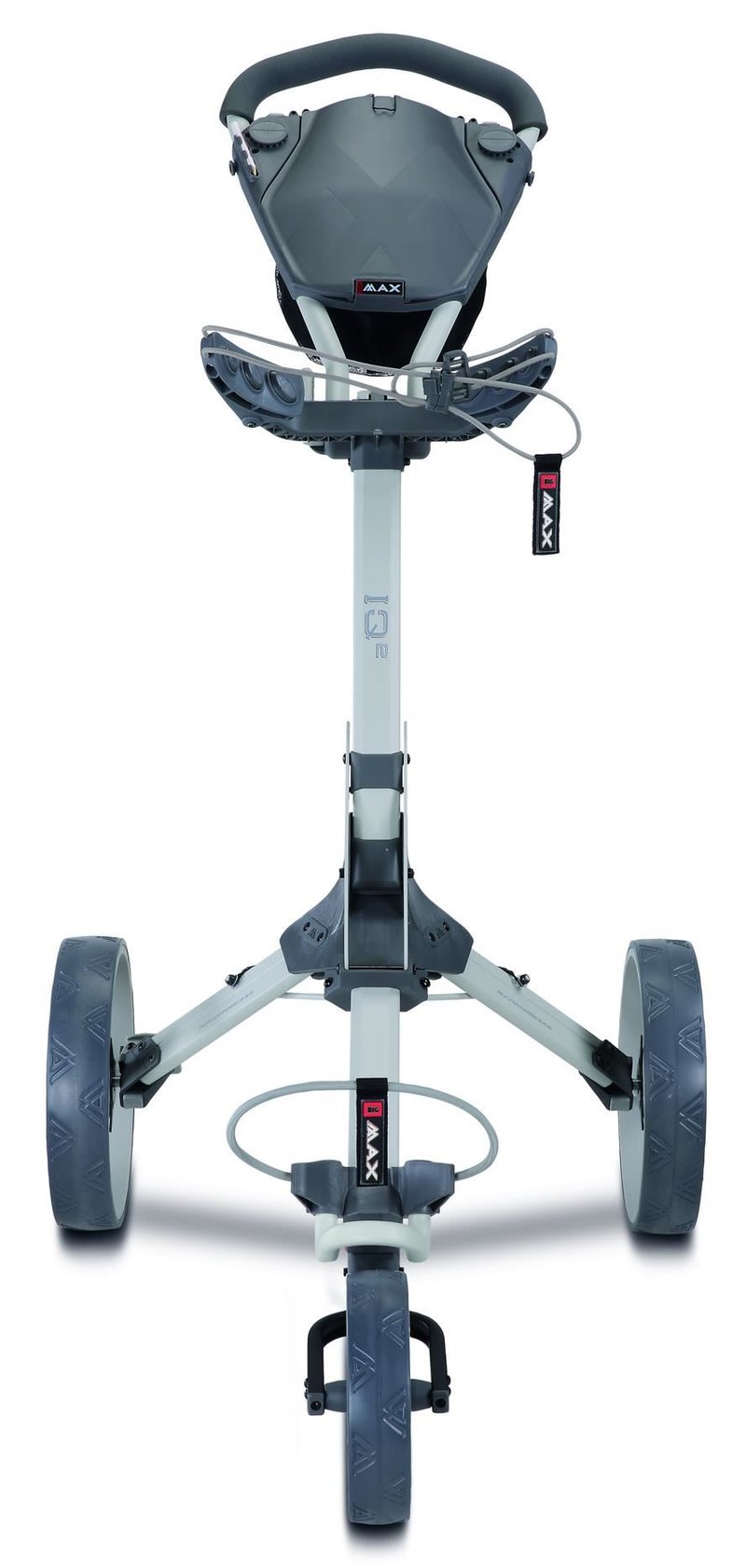 Big Max IQ2 chariot manuel, gris-charbon