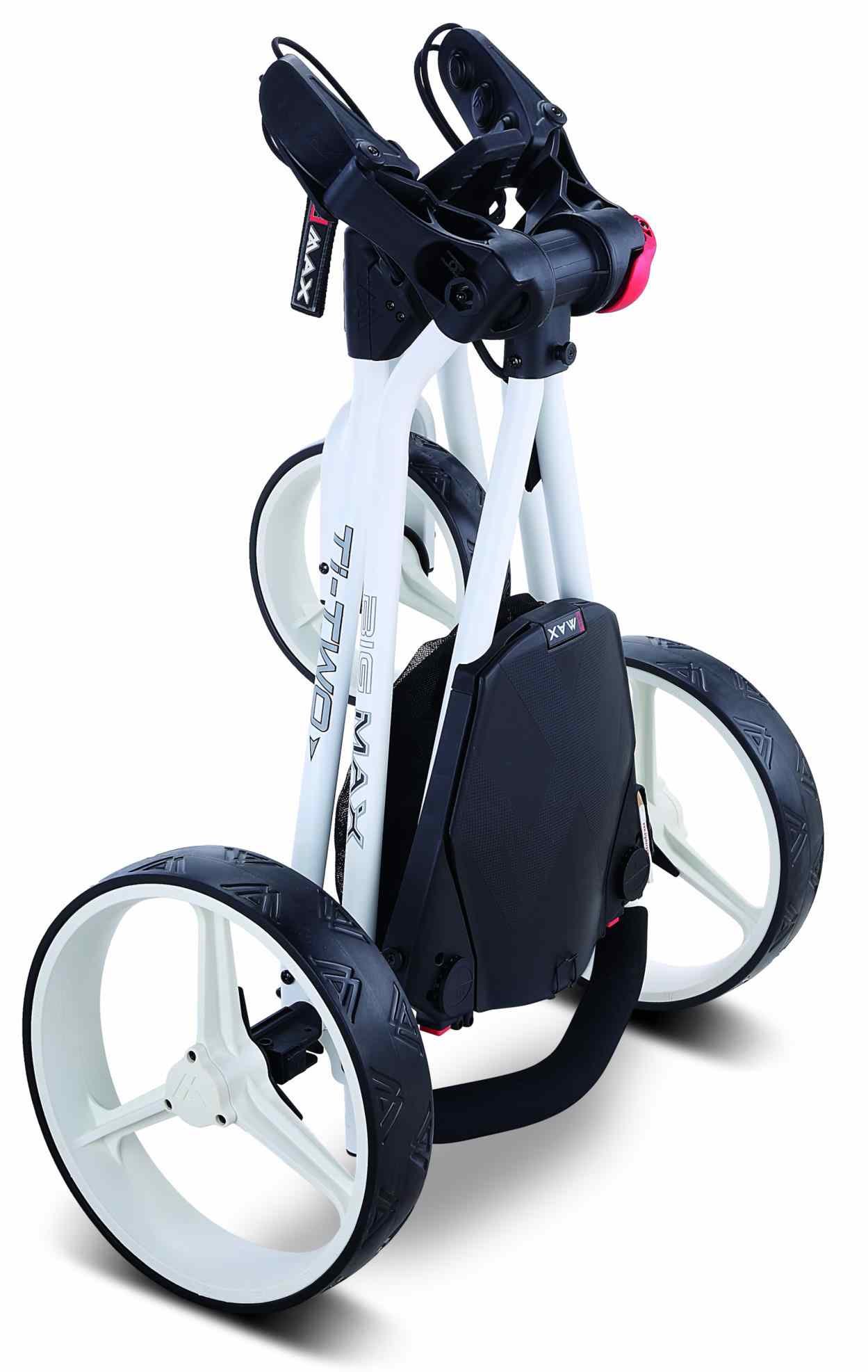 Big Max TI TWO chariot de golf manuel, blanc