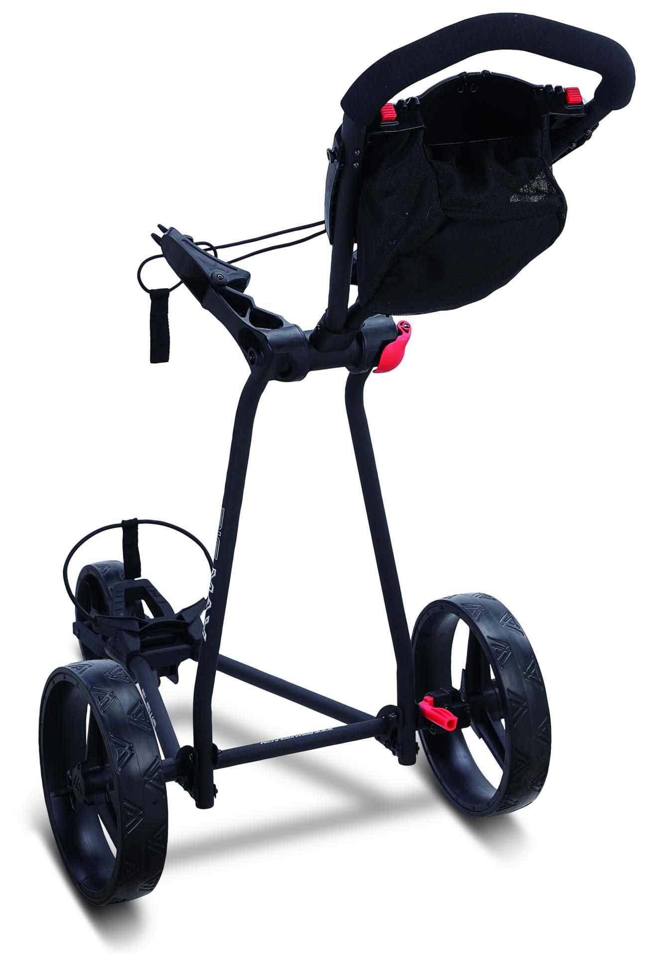 Big Max TI TWO chariot de golf manuel, noir