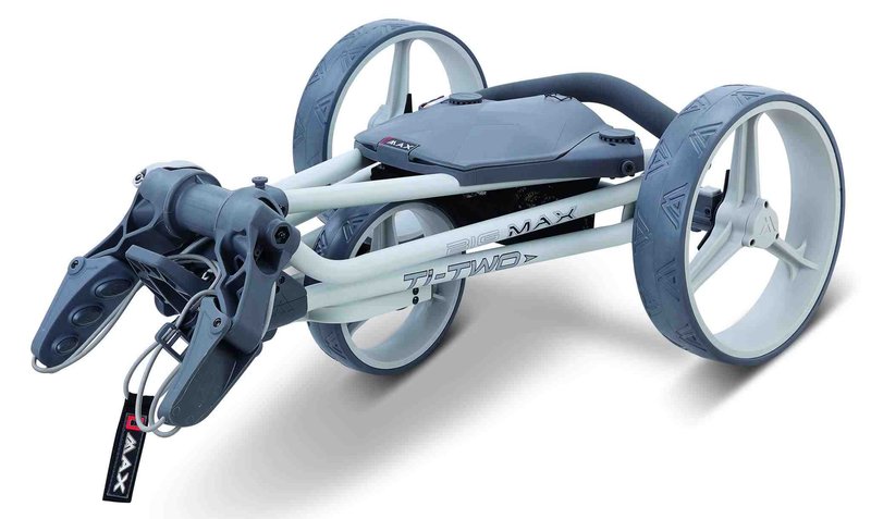 Big Max TI TWO chariot de golf manuel, gris/charcoal