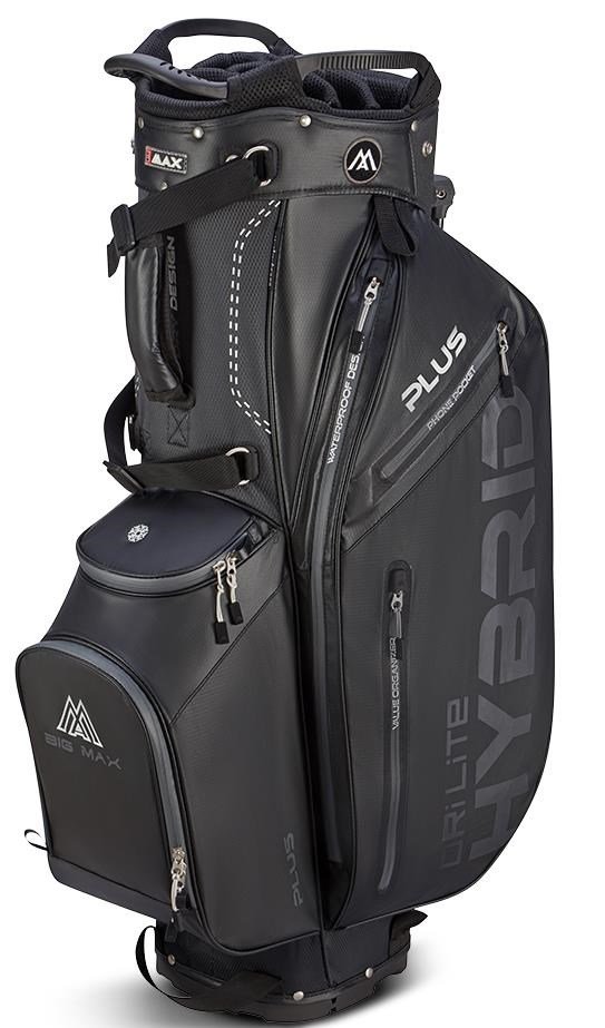 Big Max Dri Lite Hybrid Plus stand bag, noir