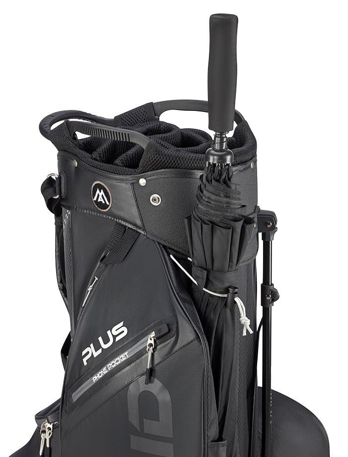 Big Max Dri Lite Hybrid Plus stand bag, noir