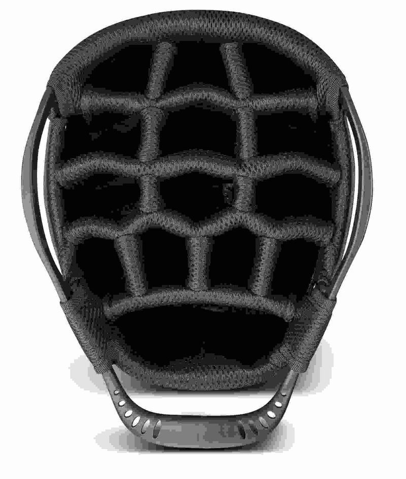 Big Max Dri Lite Hybrid Plus sac de golf, noir/gris tempête/citron vert