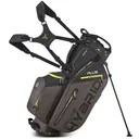 Big Max Dri Lite Hybrid Plus sac de golf, noir/gris tempête/citron vert