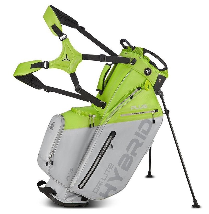 Big Max Dri Lite Hybrid Plus sac de golf, lime/silver