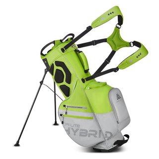 Big Max Dri Lite Hybrid Plus sac de golf, lime/silver