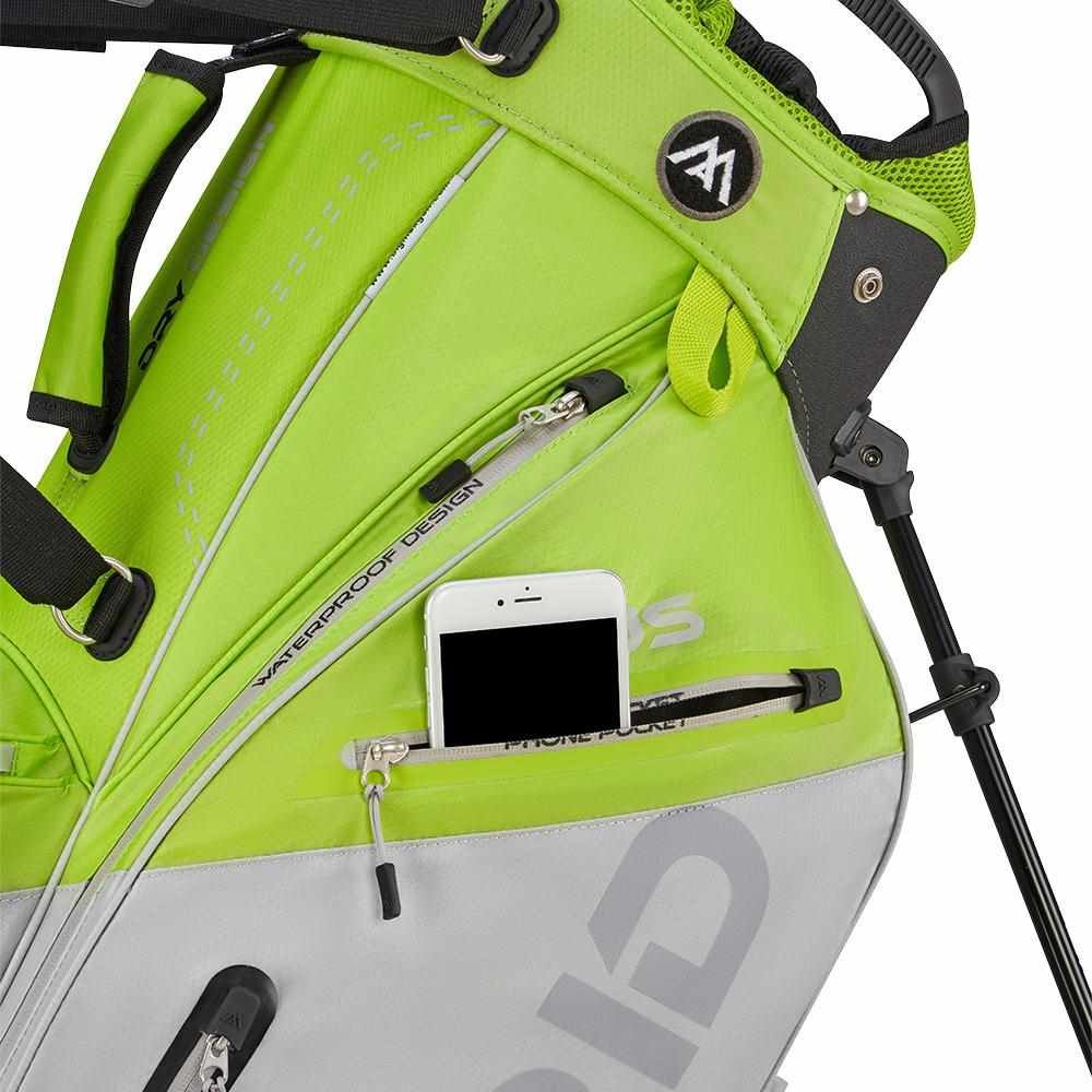 Big Max Dri Lite Hybrid Plus sac de golf, lime/silver