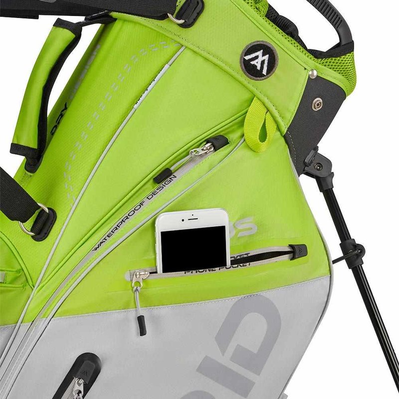 Big Max Dri Lite Hybrid Plus sac de golf, lime/silver
