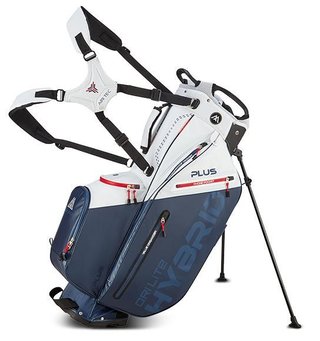 Big Max Dri Lite Hybrid Plus sac de golf, blanc/marine/rouge