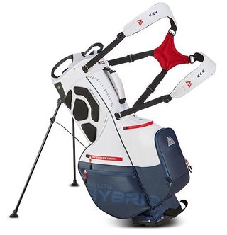 Big Max Dri Lite Hybrid Plus sac de golf, blanc/marine/rouge