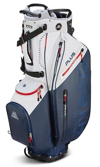 Big Max Dri Lite Hybrid Plus sac de golf, blanc/marine/rouge