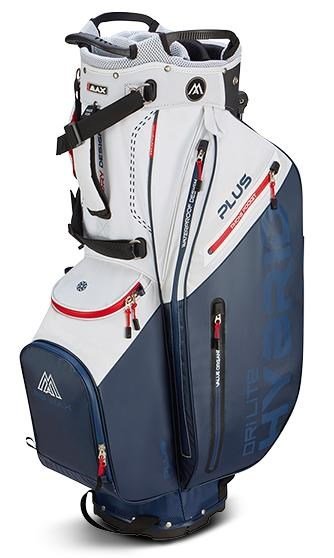 Big Max Dri Lite Hybrid Plus sac de golf, blanc/marine/rouge