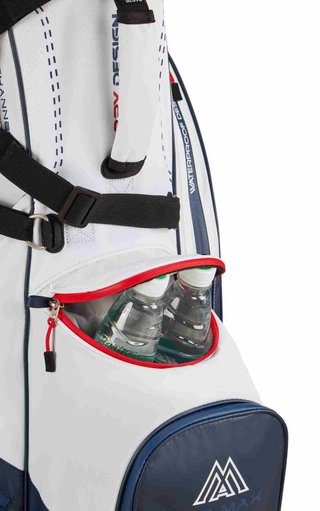 Big Max Dri Lite Hybrid Plus sac de golf, blanc/marine/rouge