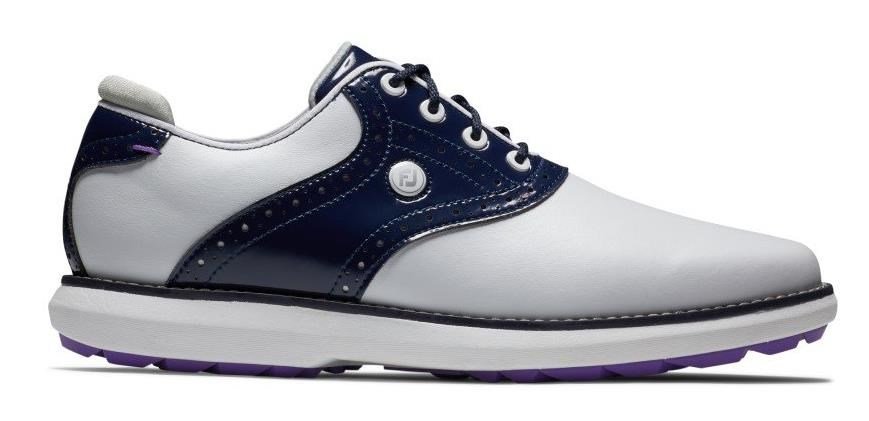 FootJoy FootJoy Traditions Spikeless chaussures de golf femme, blanches