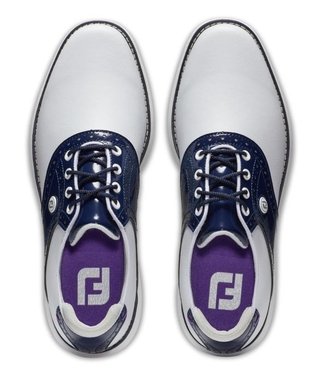 FootJoy FootJoy Traditions Spikeless chaussures de golf femme, blanches