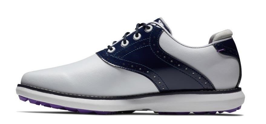 FootJoy FootJoy Traditions Spikeless chaussures de golf femme, blanches