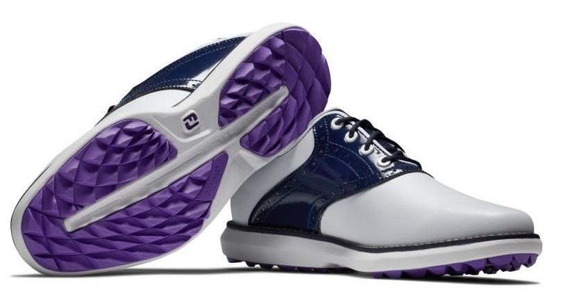 FootJoy FootJoy Traditions Spikeless chaussures de golf femme, blanches