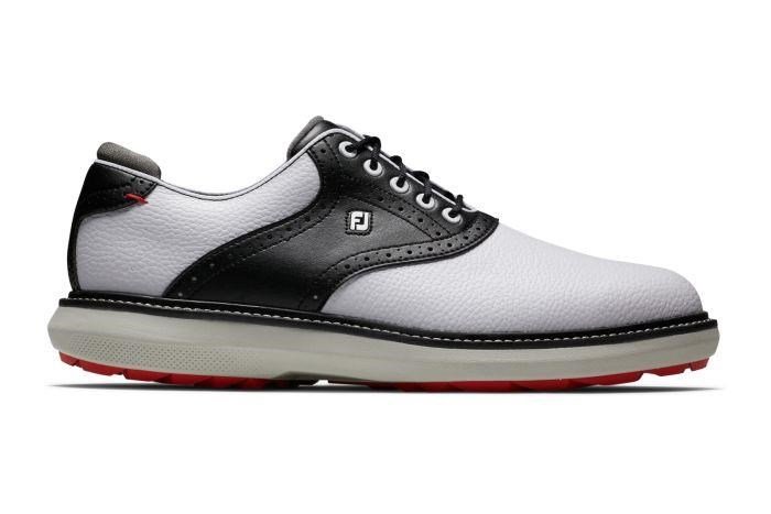 FootJoy FootJoy Traditions Spikeless chaussures de golf homme, blanches