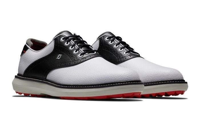 FootJoy FootJoy Traditions Spikeless chaussures de golf homme, blanches