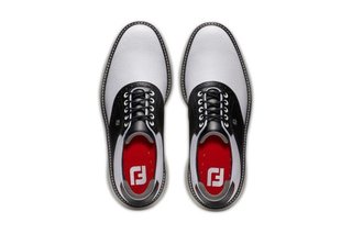 FootJoy FootJoy Traditions Spikeless chaussures de golf homme, blanches