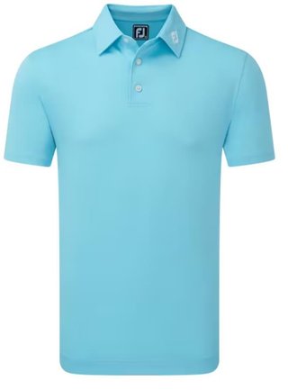FootJoy Stretch Pique Solid polo homme, riviera blue