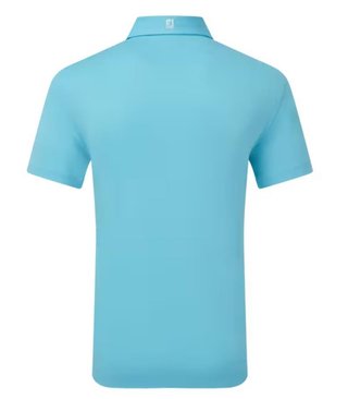 FootJoy Stretch Pique Solid polo homme, riviera blue