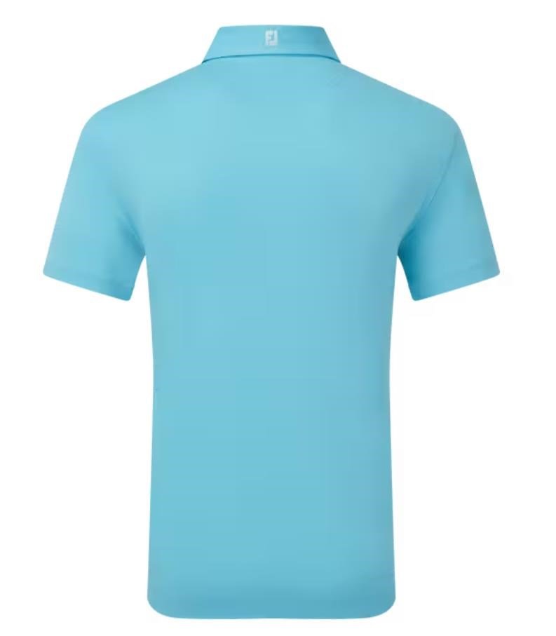 FootJoy Stretch Pique Solid polo homme, riviera blue