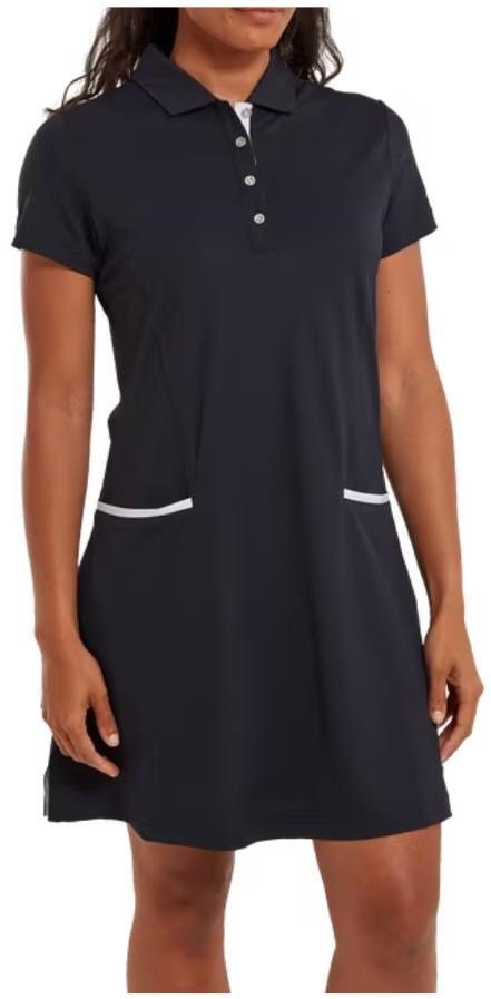FootJoy Golf ladies dress 2023 robe femme, navy/white