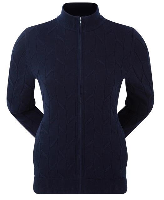 FootJoy Full-Zip Lined pull femme, navy