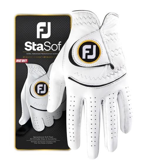 FootJoy StaSof Cadet gant de golf homme, blanc