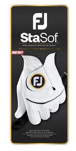 FootJoy StaSof Cadet gant de golf homme, blanc