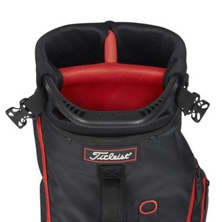 Titleist Premium carry bag, noir/noir/rouge