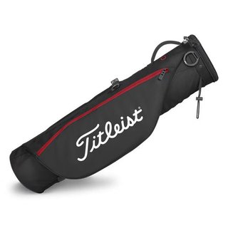 Titleist Carry pencil bag, noir/rouge