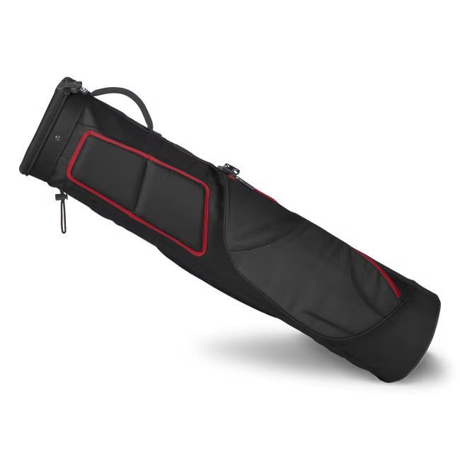 Titleist Carry pencil bag, noir/rouge