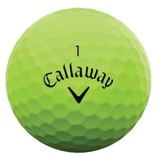Callaway Supersoft Matte balles de golf, vertes
