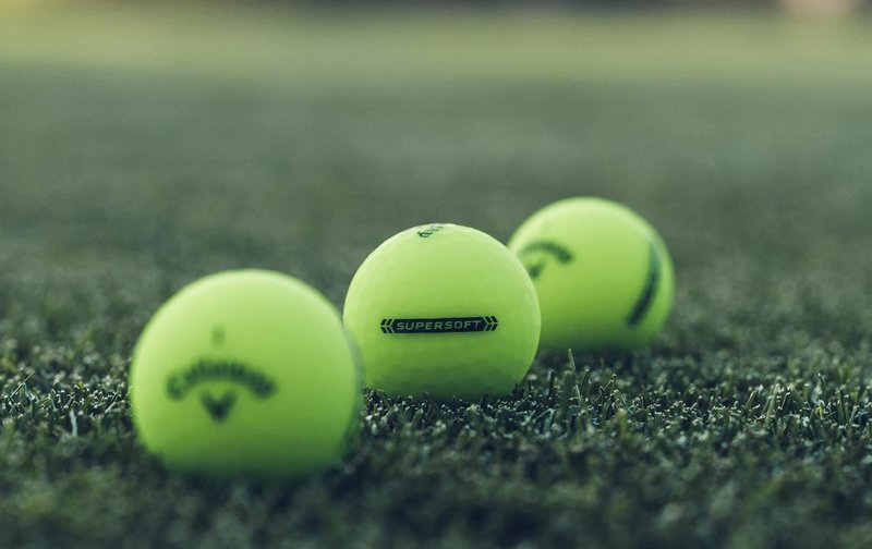 Callaway Supersoft Matte balles de golf, vertes