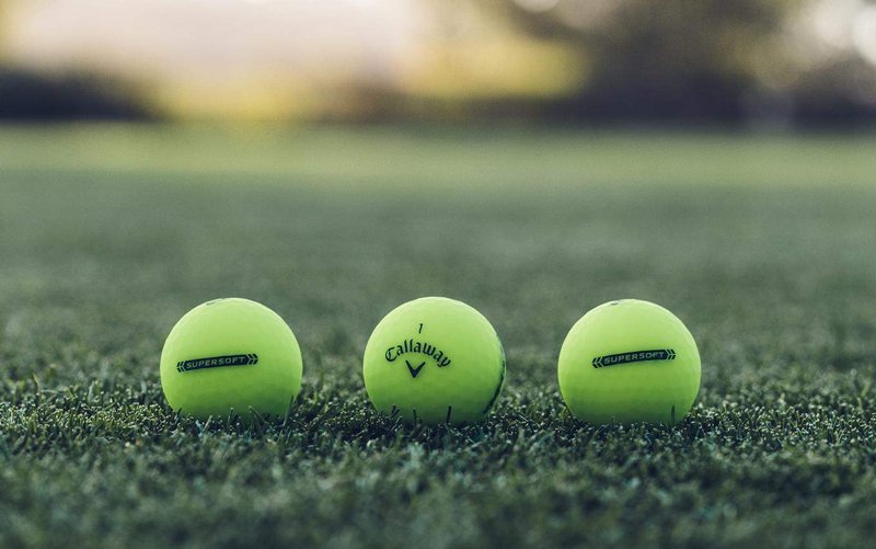 Callaway Supersoft Matte balles de golf, vertes