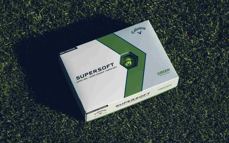 Callaway Supersoft Matte balles de golf, vertes