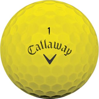 Callaway Warbird 2.0 balles de golf, jaunes