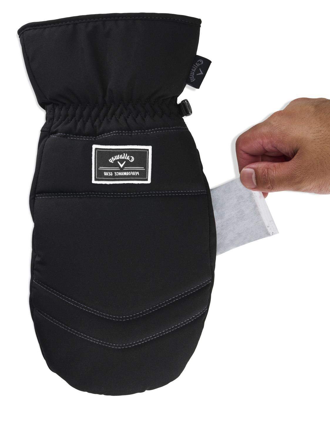 Callaway Thermal Mittens gants d'hiver de golf, noir