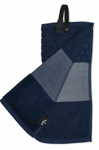 Callaway Tri-Fold 23 serviette de golf 16"x21" (40x53 cm), bleu marine