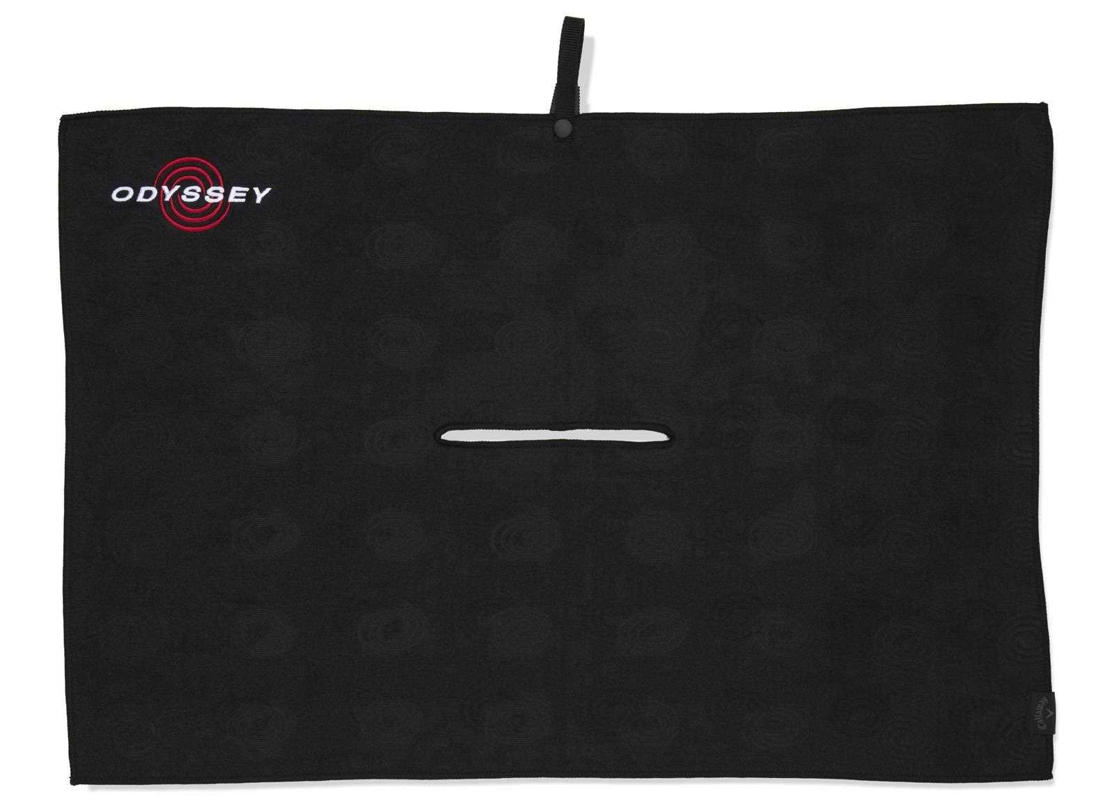 Odyssey Microfiber serviette de golf 30"x20" (76x50cm), noir