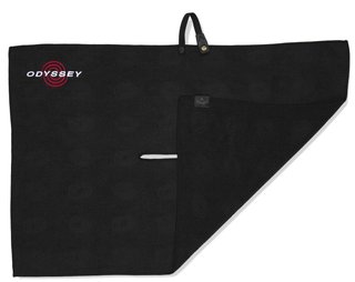 Odyssey Microfiber serviette de golf 30"x20" (76x50cm), noir