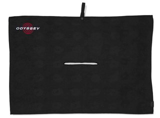 Odyssey Microfiber serviette de golf 30"x20" (76x50cm), noir