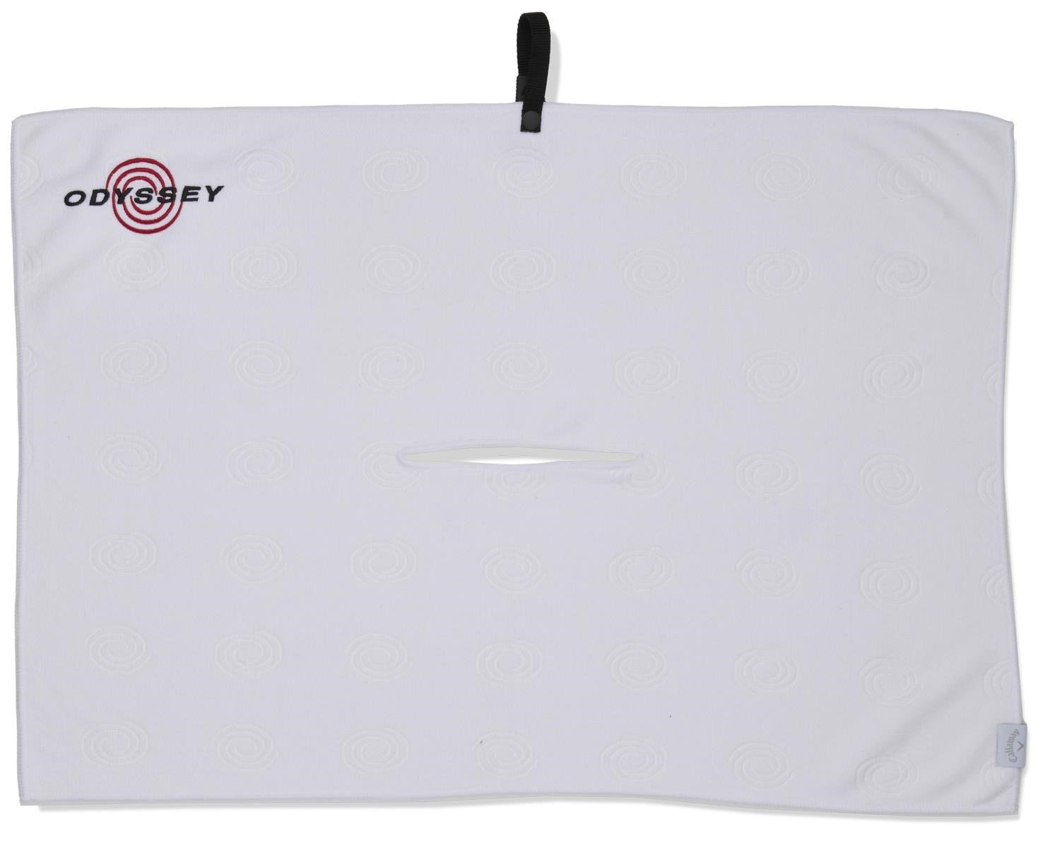 Odyssey Microfiber serviette de golf 30"x20" (76x50cm), blanc