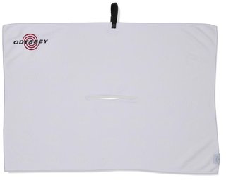 Odyssey Microfiber serviette de golf 30"x20" (76x50cm), blanc