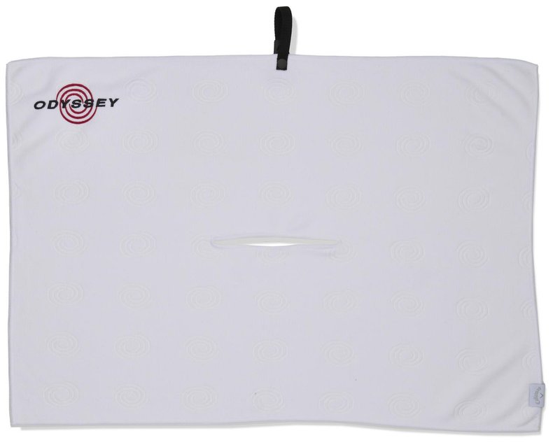 Odyssey Microfiber serviette de golf 30"x20" (76x50cm), blanc